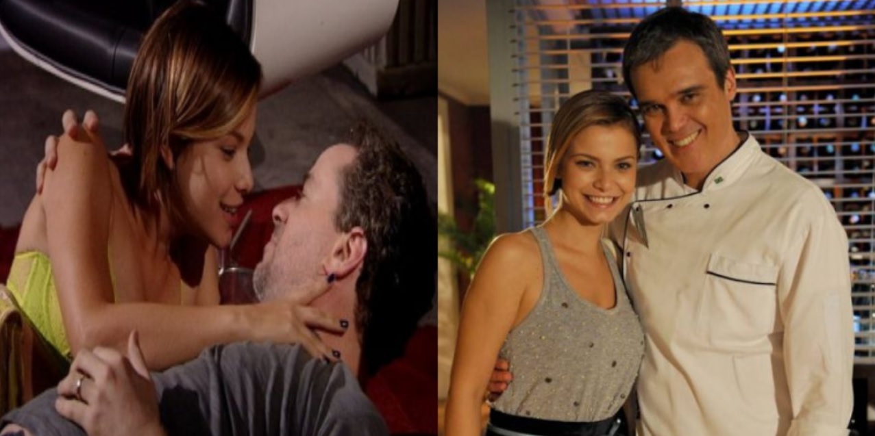 Vanessa (Milena Toscano), Paulo (Dan Stulbach) e René (Dalton Vigh) de Fina Estampa