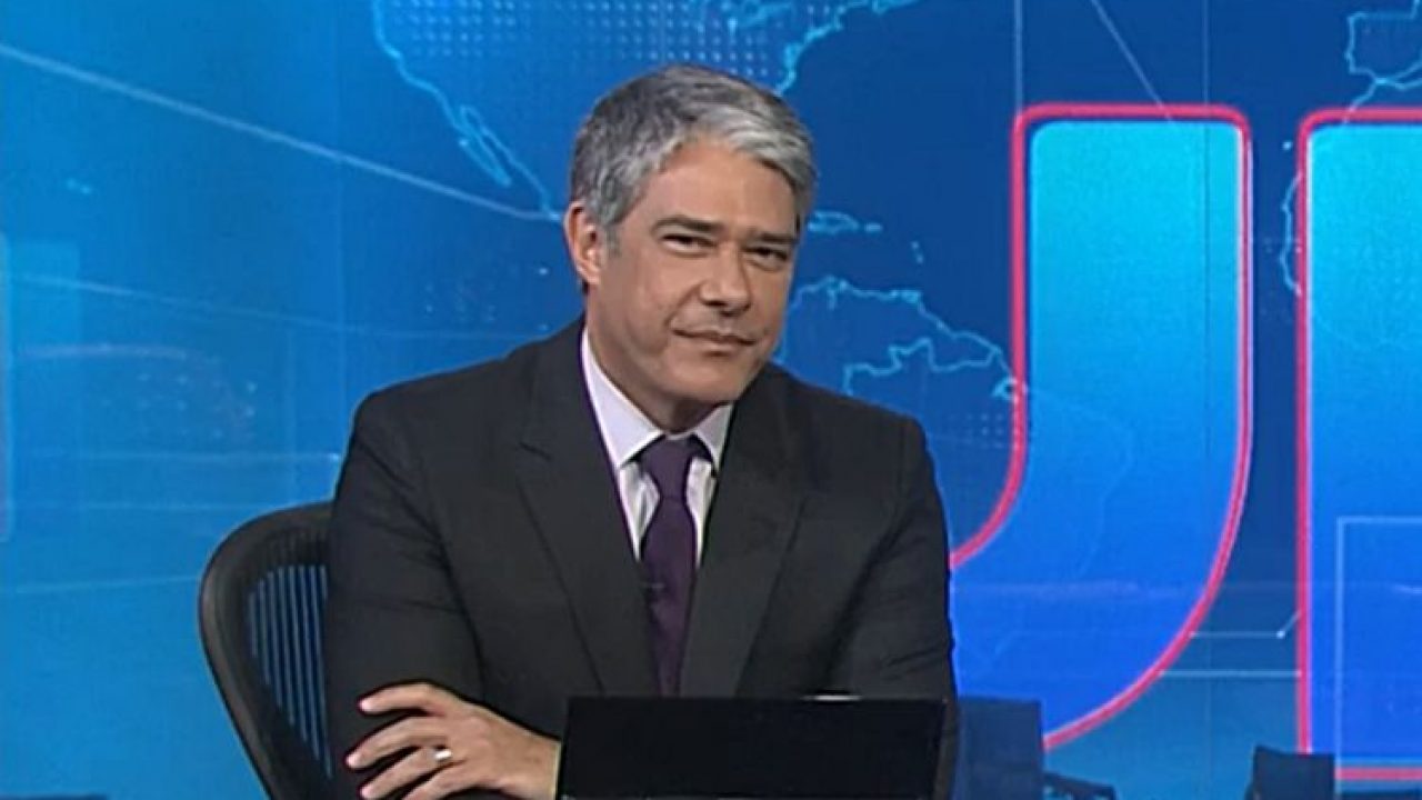 William Bonner no Jornal Nacional