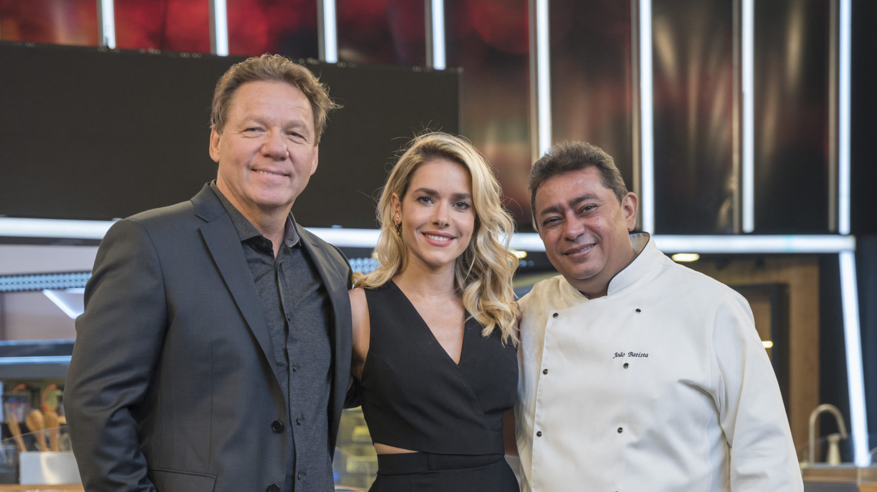 Monique Alfradique, Claude Troisgros e Batista