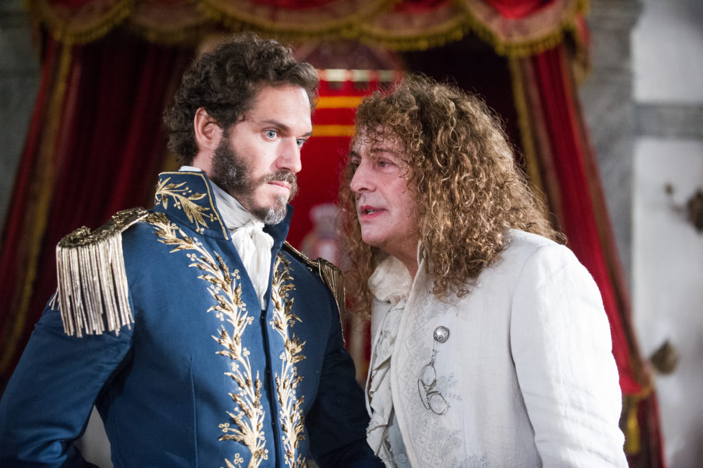 Sebastião ( Roberto Cordovani ) e Coronel Avilez ( Paulo Rocha )