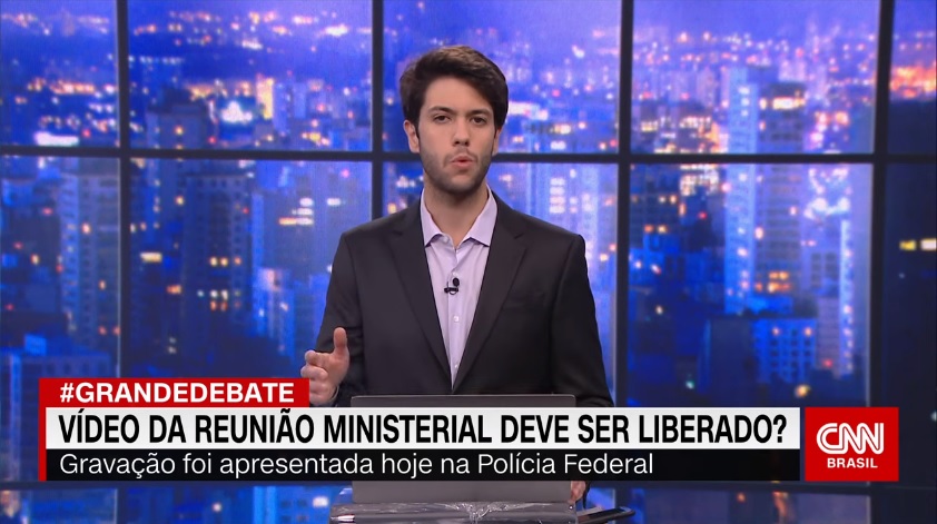 Caio Coppolla, em O Grande Debate, da CNN Brasil