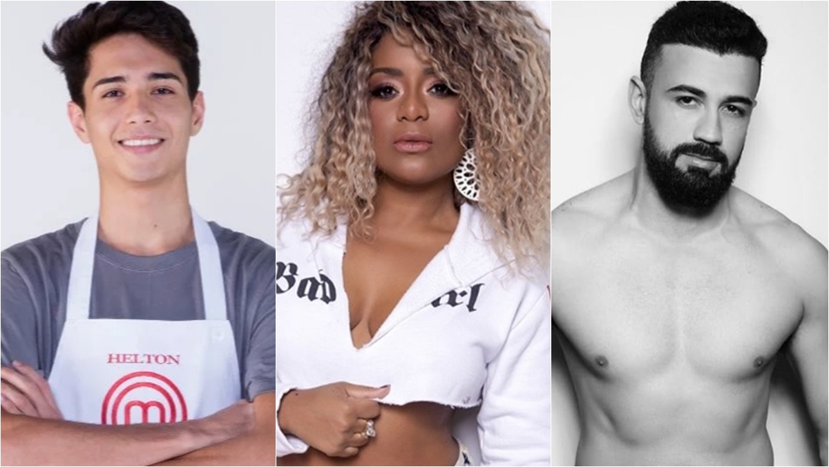 Helton, Cariúcha e Bruno Tálamo são nomes cotados para A Fazenda 12 (Foto/Montagem)