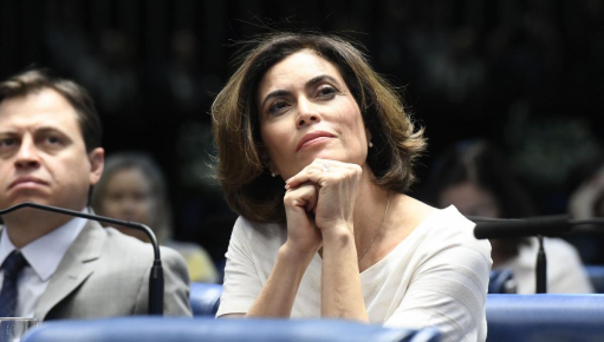 O comentarista Gerson Camarotti e a jornalista Giuliana Morrone (Reprodução)