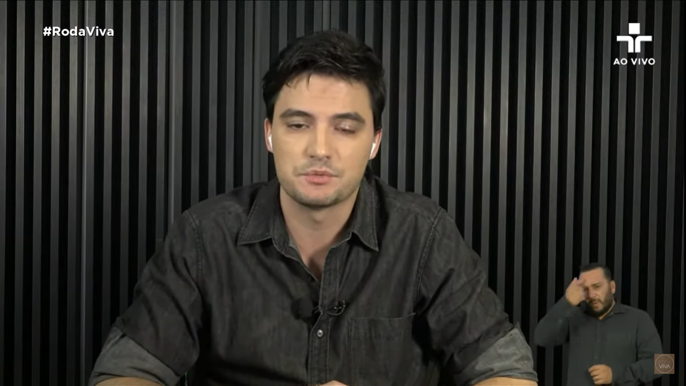 Felipe Neto no Roda Viva (Reprodução / YouTube)