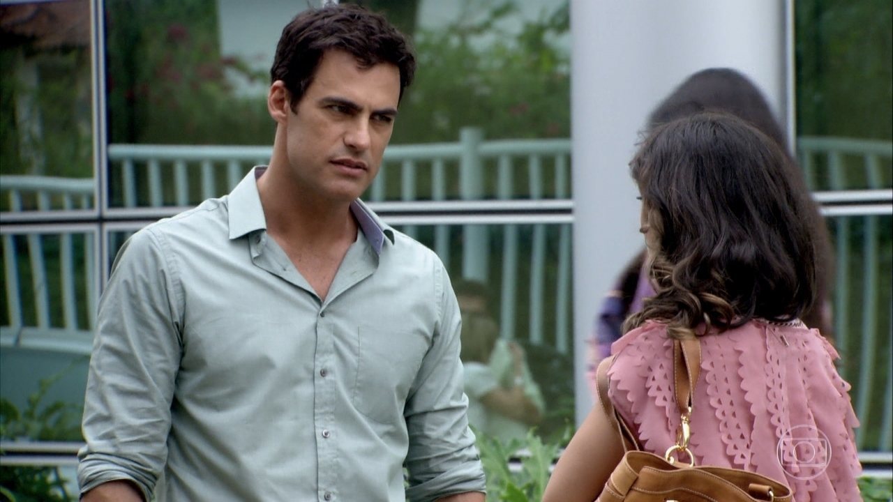 Juan Guilherme (Carlos Casagrande) e Letícia (Tania Khalil) em Fina Estampa