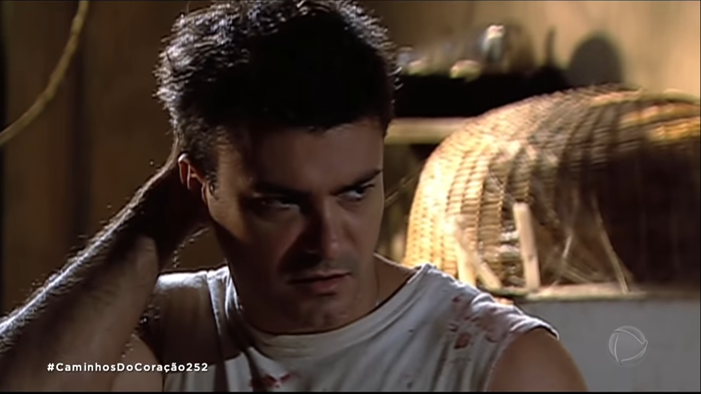Leonardo Vieira como Marcelo em Caminhos do Coração (Reprodução / YouTube)