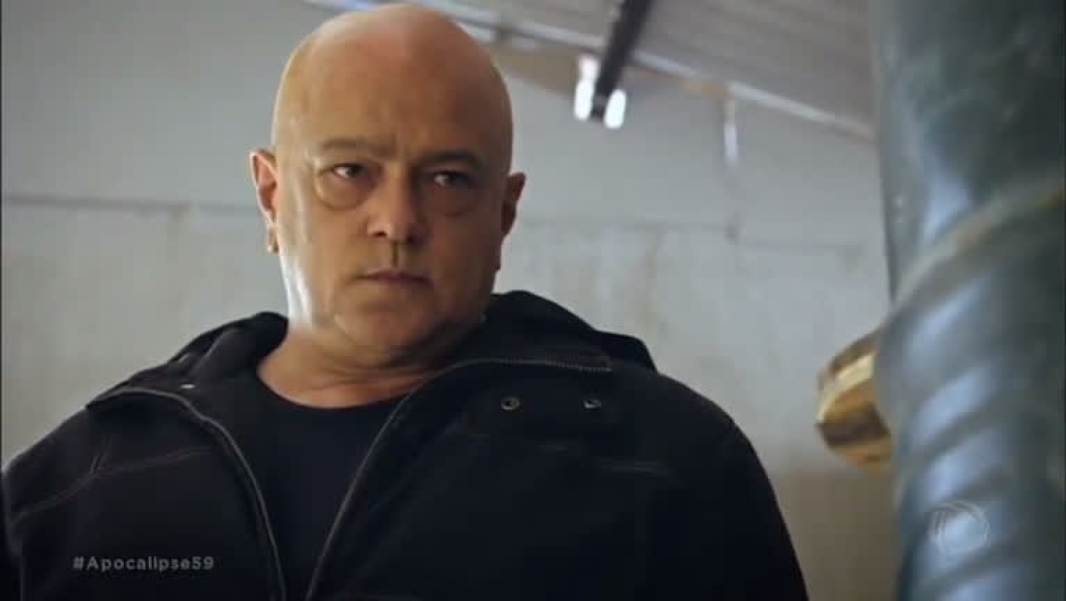 Jayme Periard como Nicanor em Apocalipse (Reprodução / Record TV)