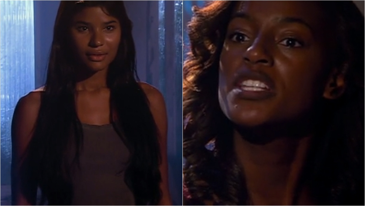 Iara e Mulher Elétrica se enfrentam (Reprodução: PlauPlus)