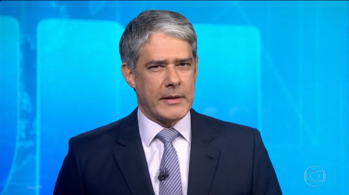 William Bonner, no Jornal Nacional