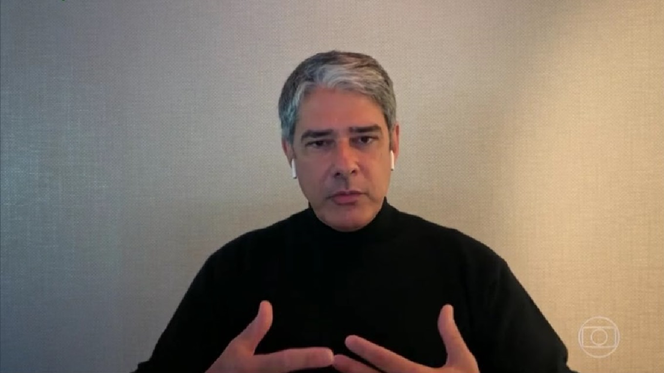 William Bonner no Conversa com Bial (Reprodução / Twitter)
