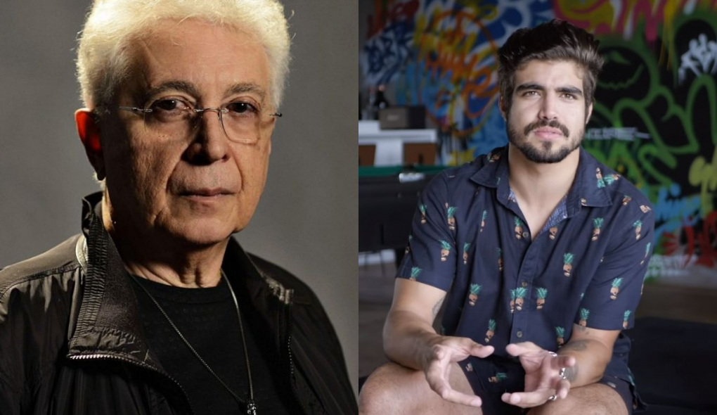 Aguinaldo Silva e Caio Castro