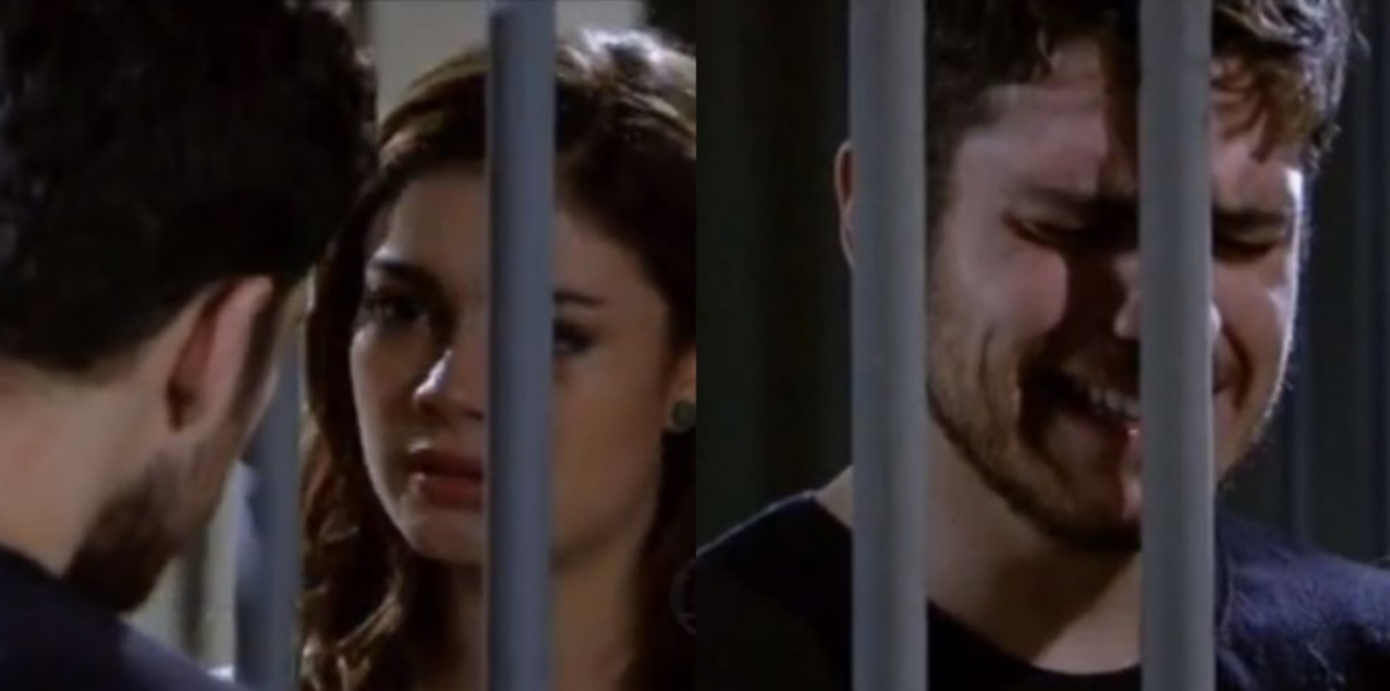 Amália (Sophie Charlotte) e Rafael (Marco Pigossi) de Fina Estampa