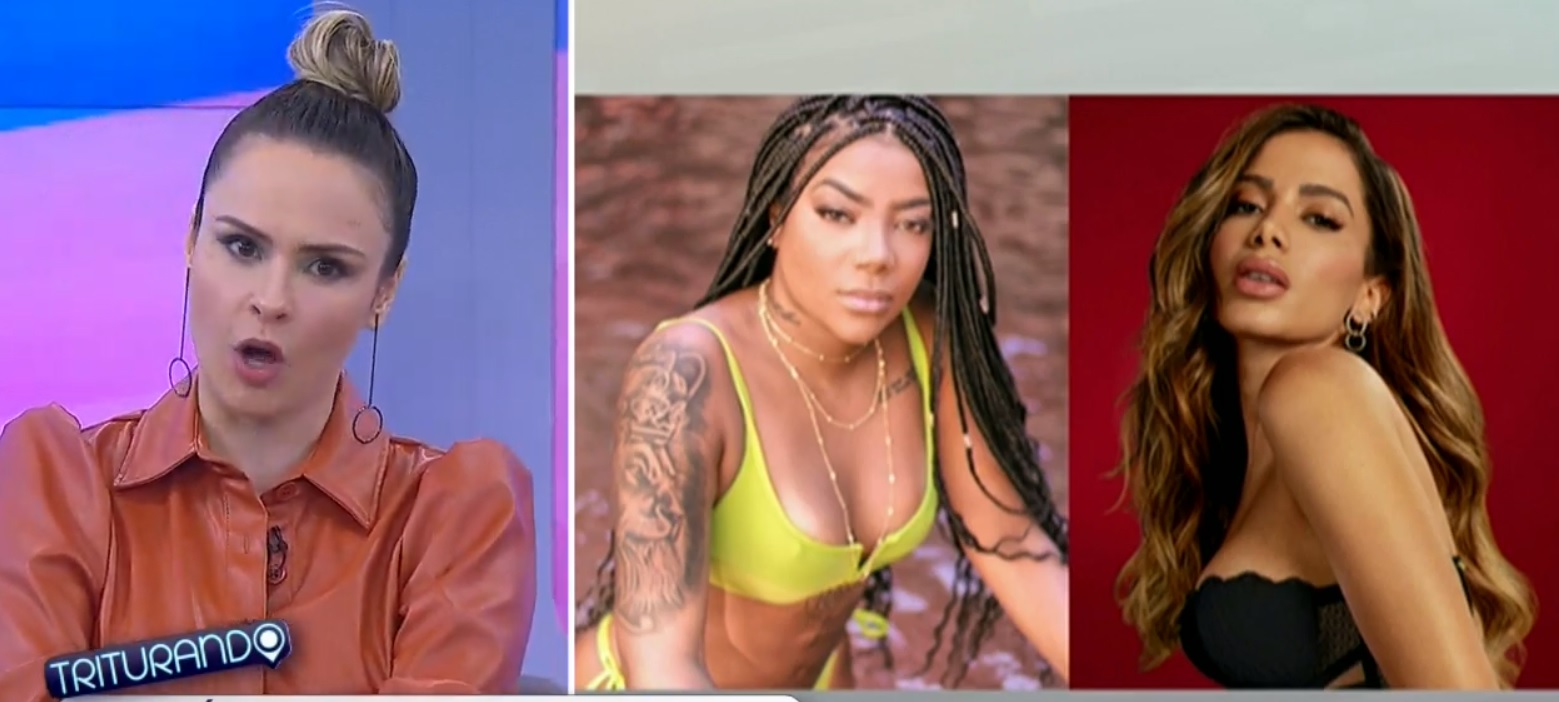 Ana Paula Renault, Ludmilla e Aniita no Triturando