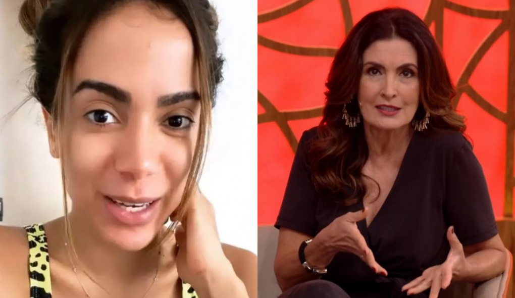 Anitta e Fátima Bernardes