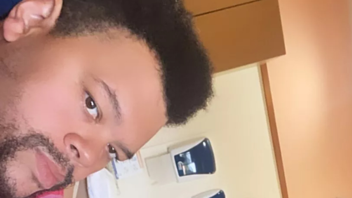 Babu Santana no hospital