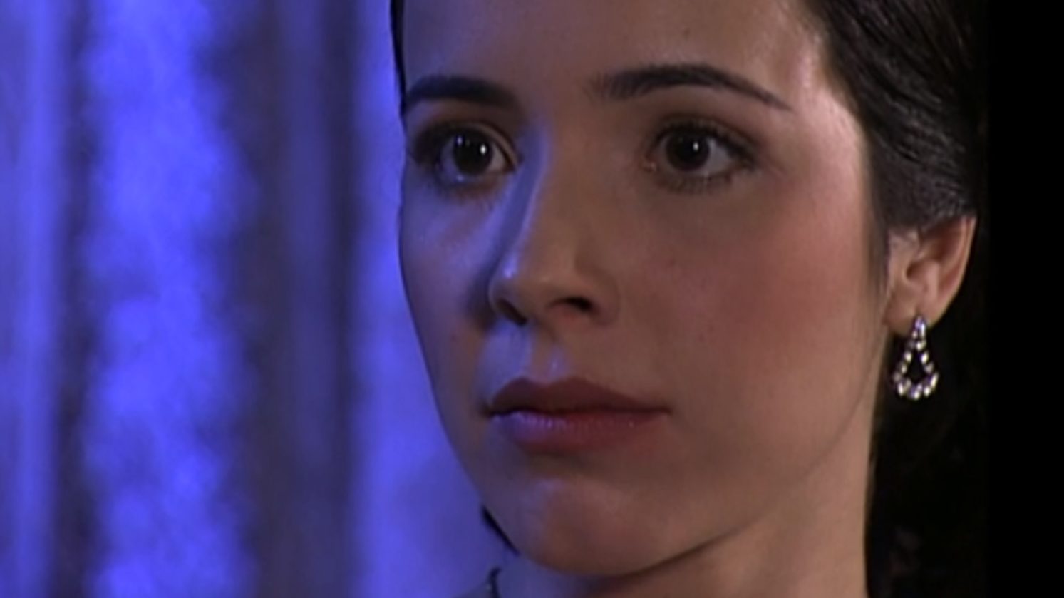 Branca (Renata Dominguez) em A Escrava Isaura