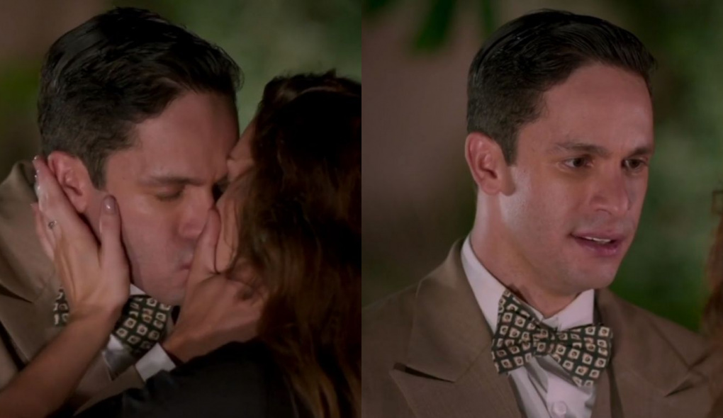 Celso (Rainer Cadete) e Maria (Bianca Bin) de Êta Mundo Bom!