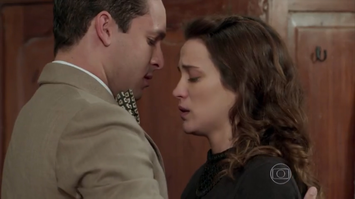 Celso (Rainer Cadete) e Maria (Bianca Bin) em Êta Mundo Bom!
