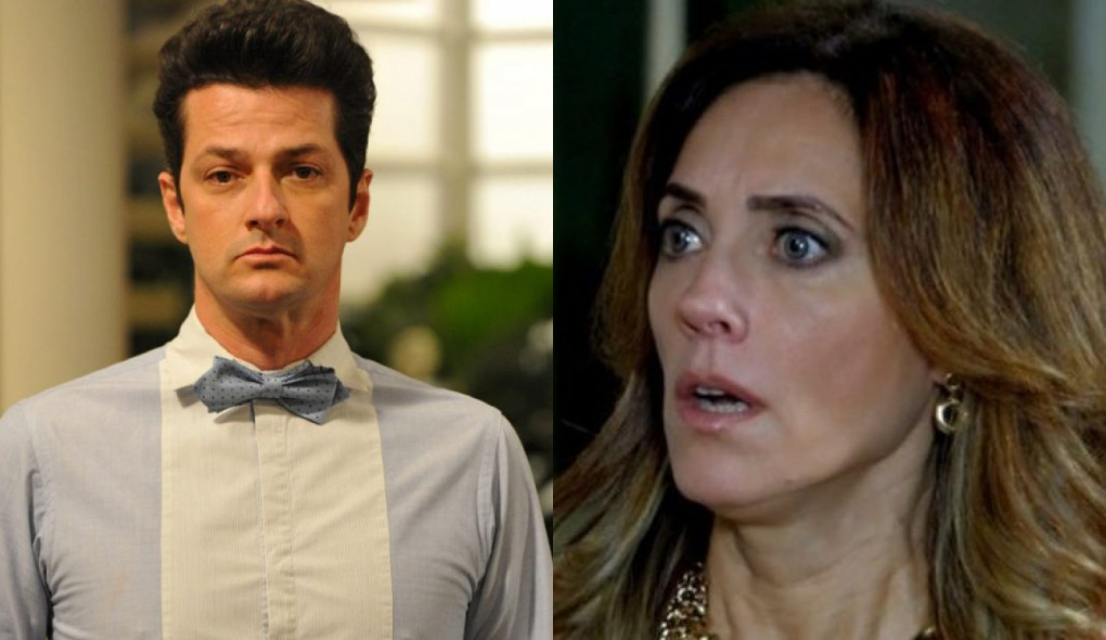 Crô (Marcelo Serrado) e Tereza Cristina (Christiane Torloni) de Fina Estampa