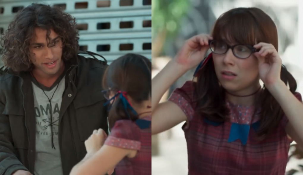 Deco (Pablo Morais) e Benê (Daphne Bozaski) de Malhação - Viva a Diferença