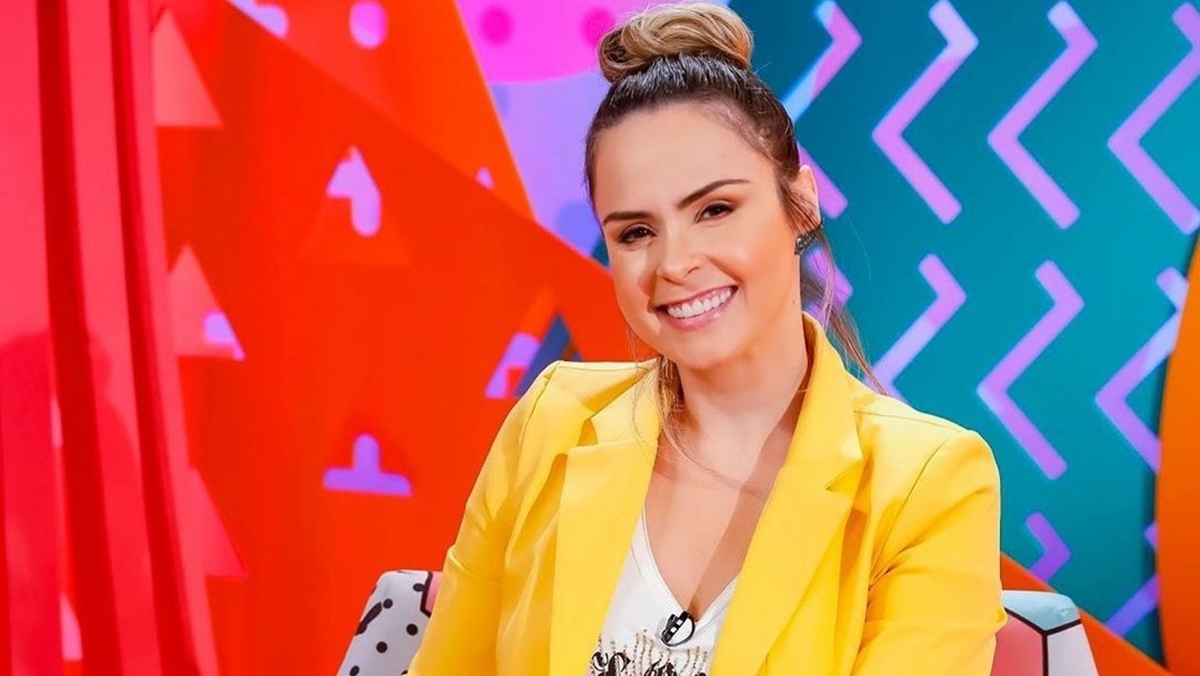 Ana Paula Renault no Programa da Maisa (Divulgação: SBT)