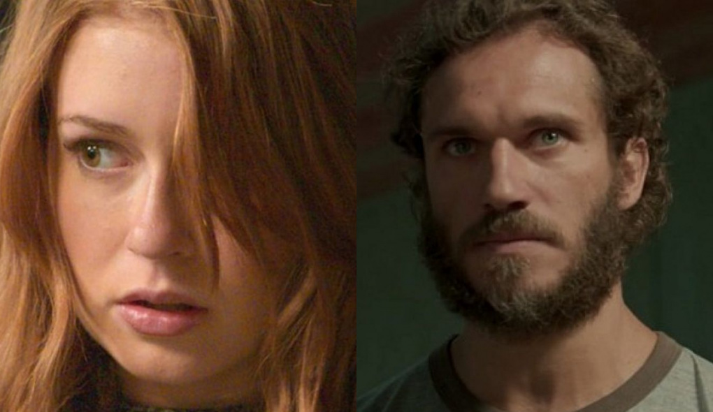 Eliza (Marina Ruy Barbosa) e Dino (Paulo Rocha) de Totalmente Demais