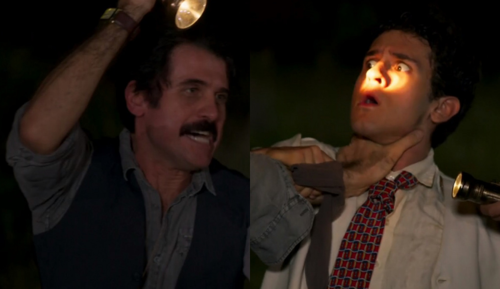 Ernesto (Eriberto Leão) e Jack (David Lucas) de Êta Mundo Bom!