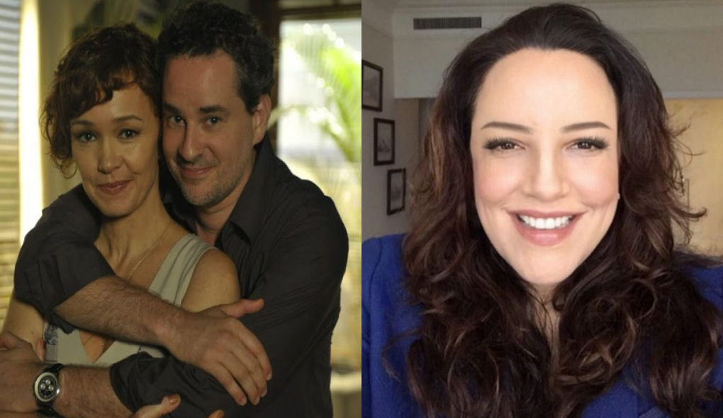 Esther (Julia Lemmertz), Paulo (Dan Stubalch) de Fina Estampa, e Ana Carolina