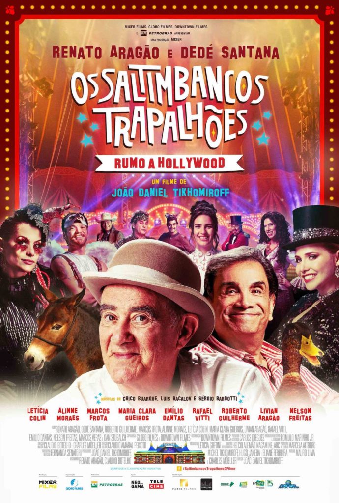 Filme Os Saltimbancos Trapalhões - Rumo A Hollywood