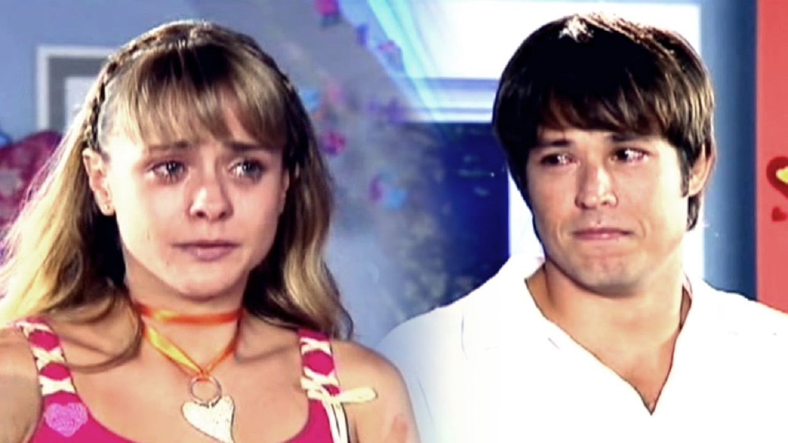 Flor (Juliana Silveira) e Frederico (Roger Gobeth) em Floribella