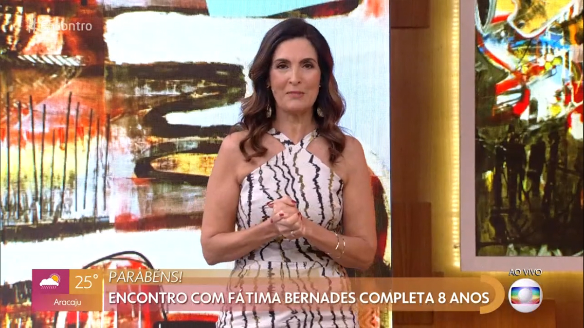 Fátima Bernardes no Encontro