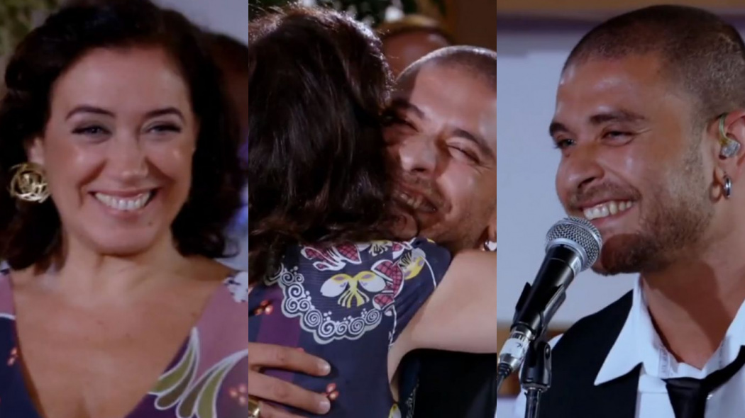 Griselda (Lilia Cabral) e Diogo Nogueira em Fina Estampa