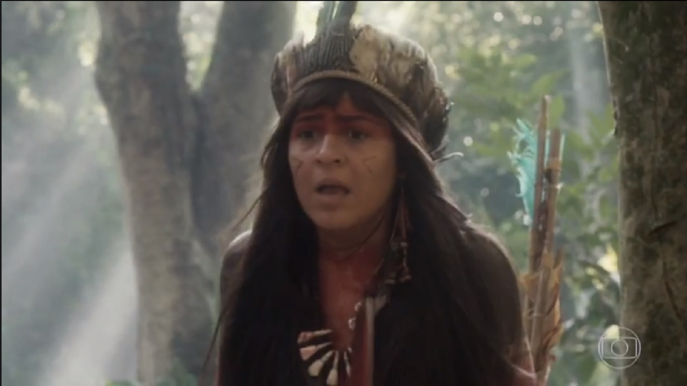 Jacira (Giullia Buscaccio) em Novo Mundo
