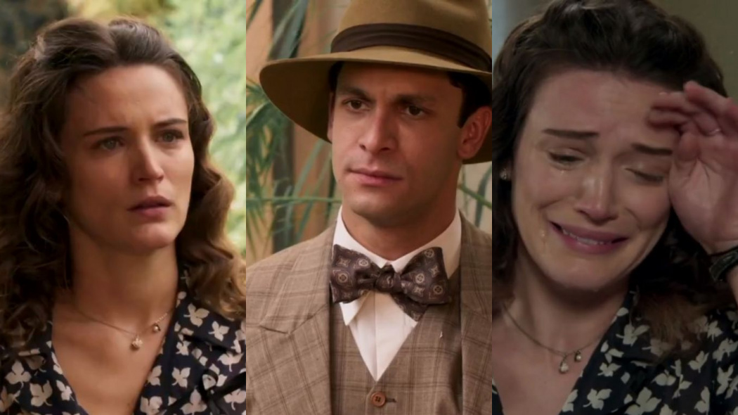 Maria (Bianca Bin) e Celso (Rainer Cadete) de Êta Mundo Bom!