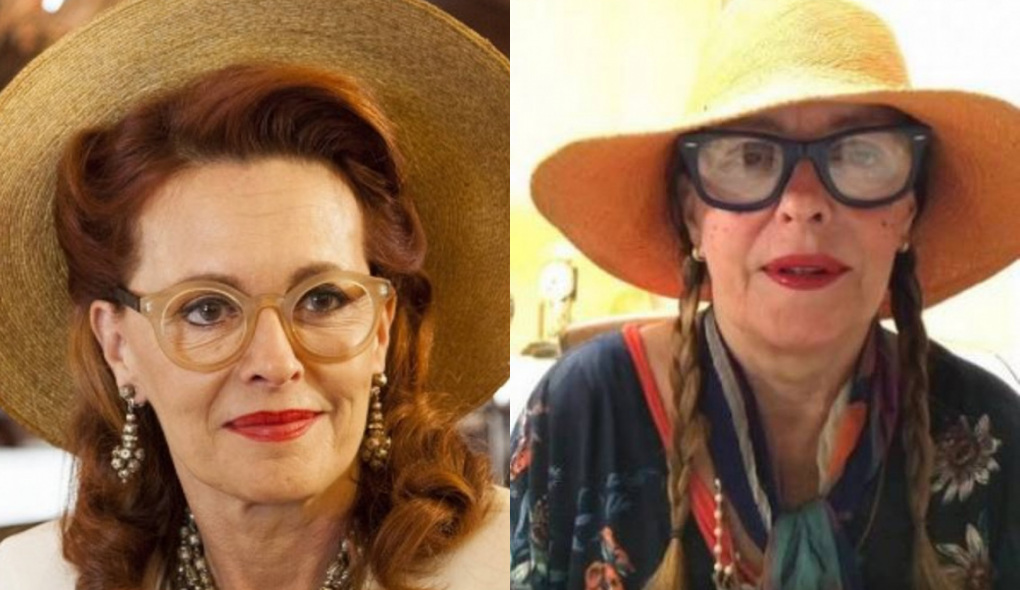 Maria Zilda como Emma de Êta Mundo Bom! e atualmente
