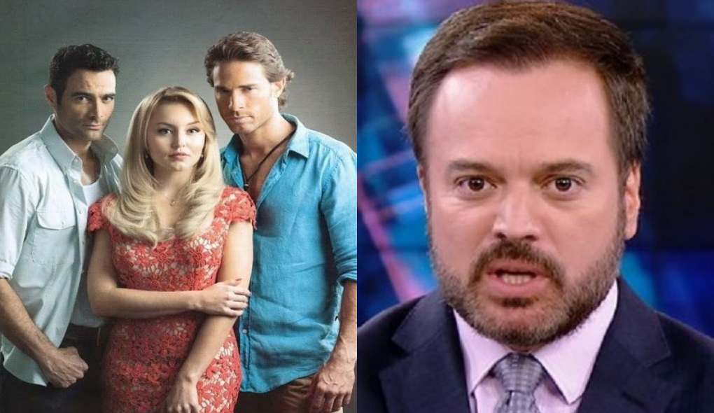 Protagonistas de O Que a Vida Me Roubou e Marcelo Torres, apresentador do SBT Brasil