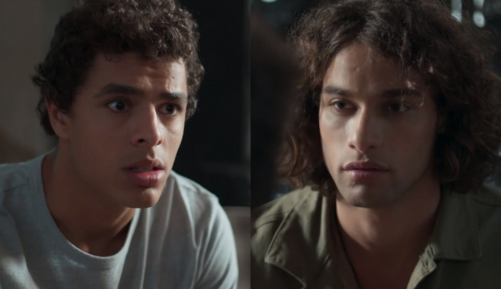 Tato (Matheus Abreu) e Deco (Pablo Morais) de Malhação - Viva a Diferença