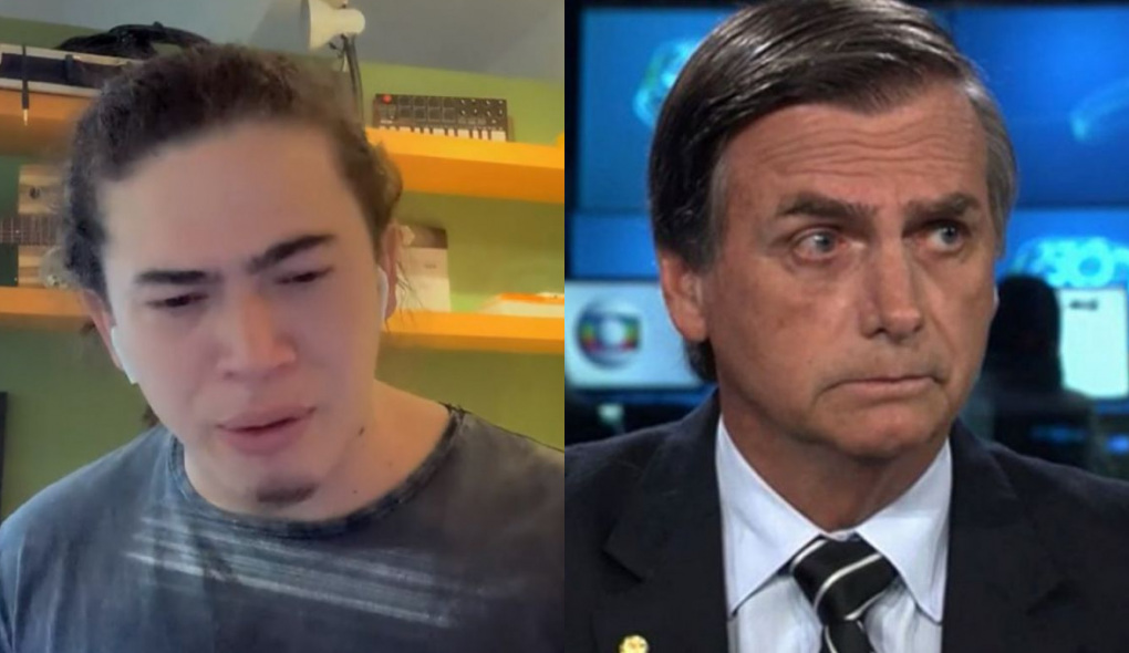 Whindersson Nunes e Jair Bolsonaro