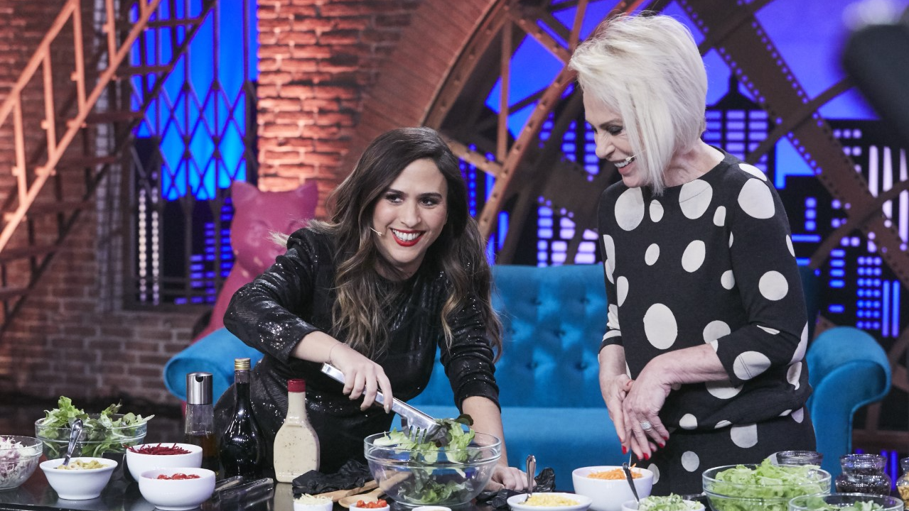 Tatá Werneck e Ana Maria Braga no Lady Night