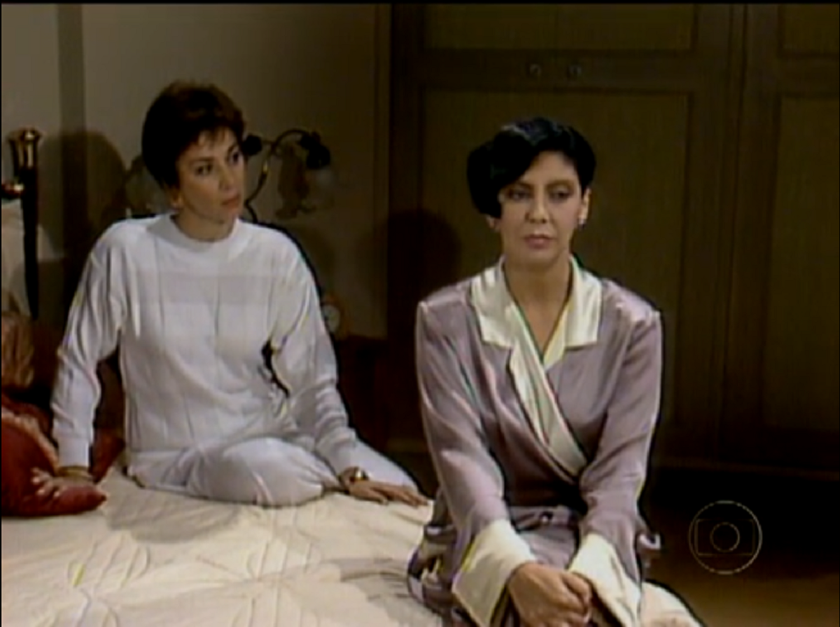 Zilda (Nívea Maria) e Rafaela (Marília Pêra) em Brega & Chique