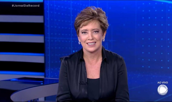 Christina Lemos, nova âncora do Jornal da Record