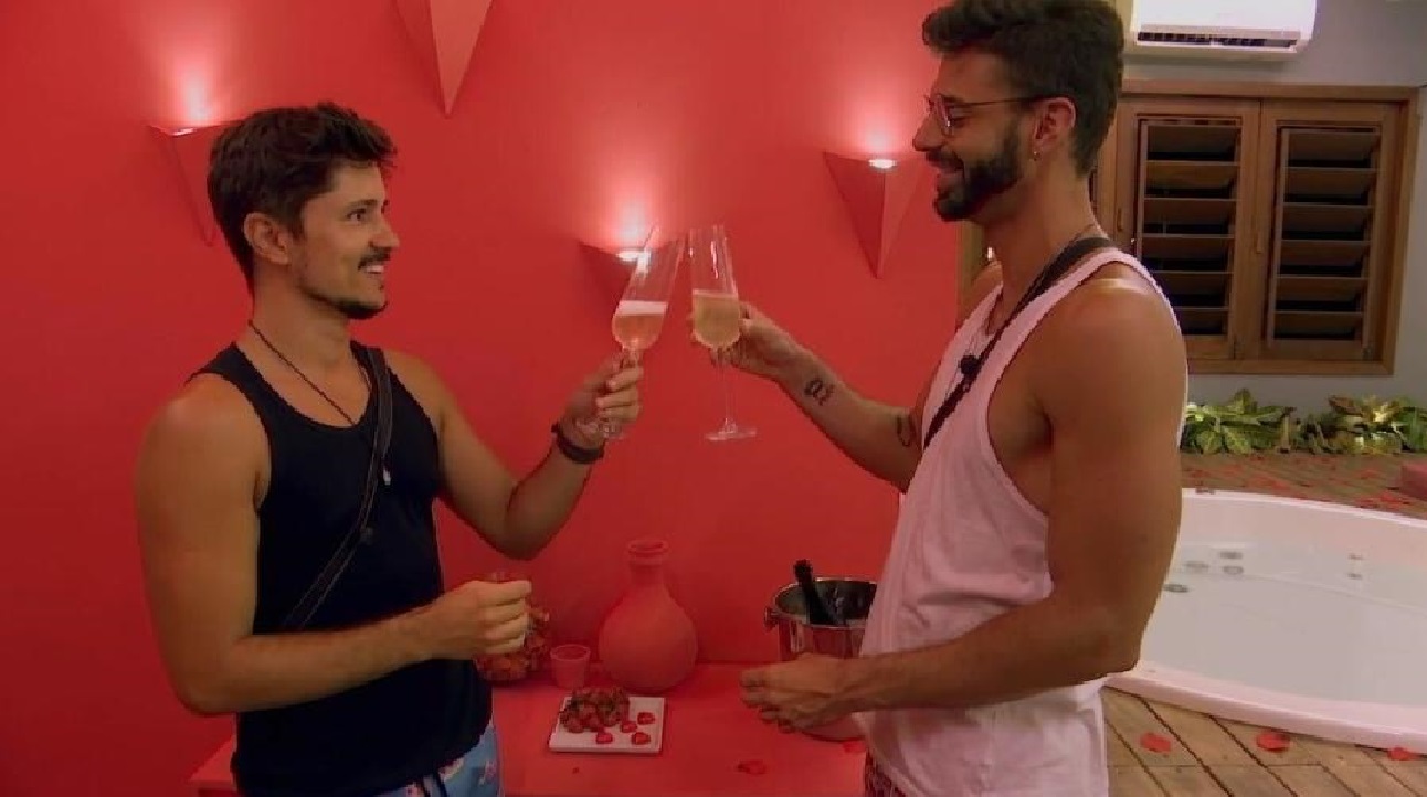 Rafael e Matheus no De Férias com o Ex (Reprodução / MTV)