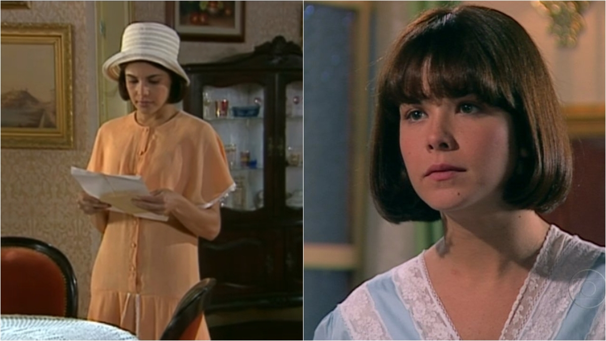 Graça levanta suspeitas em Celina (Reprodução: Globoplay)