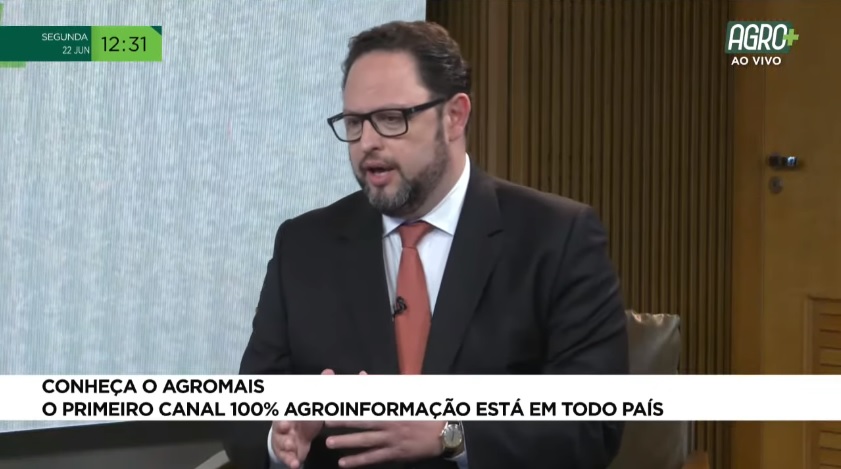 Eduardo Castro, âncora do BandNews TV e do Agromais