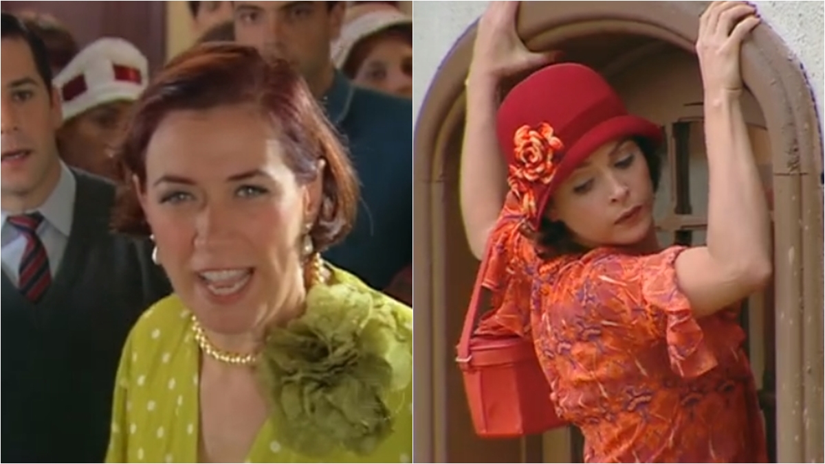 Márcia foge pela janela de hotel em Chocolate com Pimenta (Reprodução: Globo)