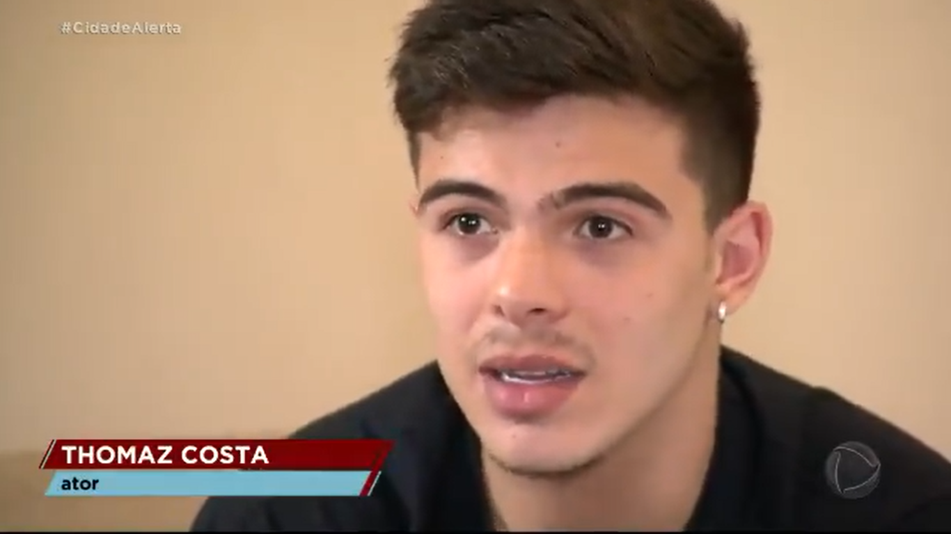 Thomaz Costa no Cidade Alerta (Reprodução / Twitter)