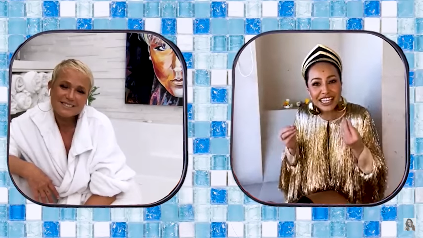 Xuxa Meneghel e Sabrina Sato no YouTube (Reprodução / YouTube)