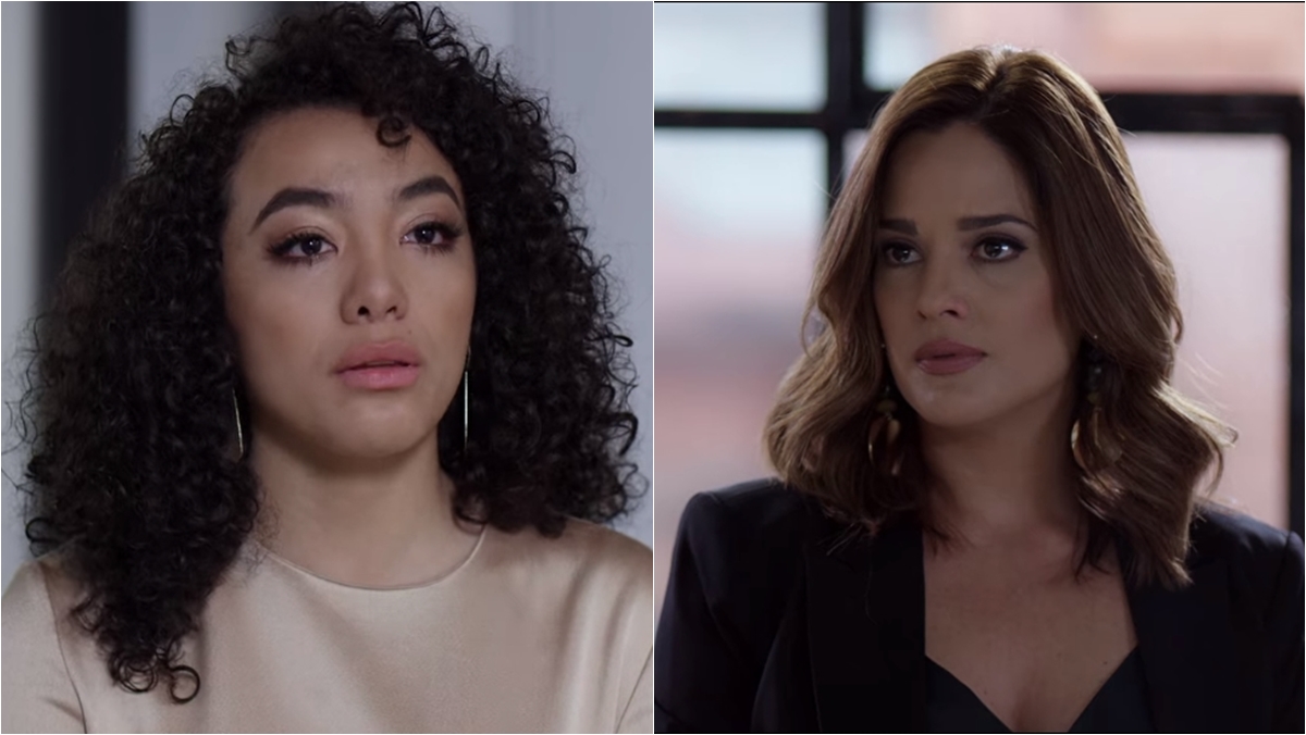 Beatriz e Armando conversam pela primeira vez após retorno à NY (Reprodução: Netflix)