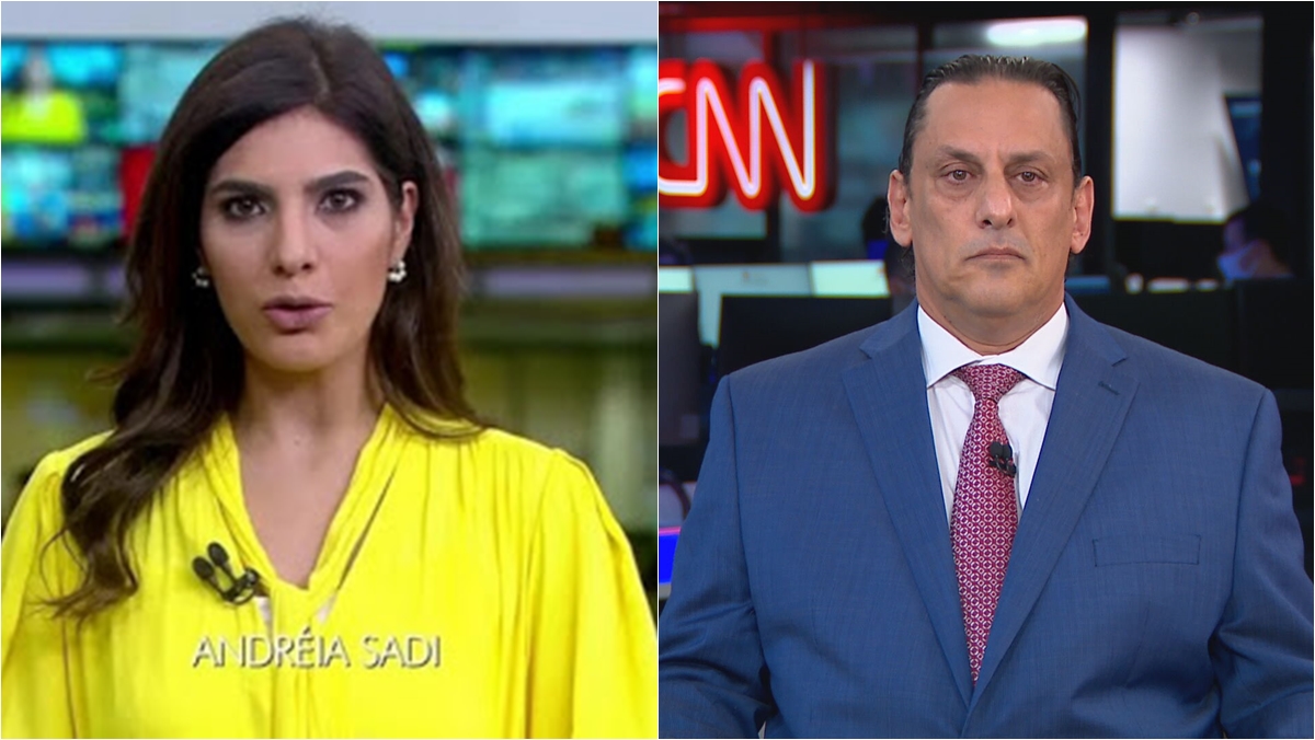 Andréia Sadi perdeu a paciência com Frederick Wassef no Jornal Nacional (Foto/Montagem)