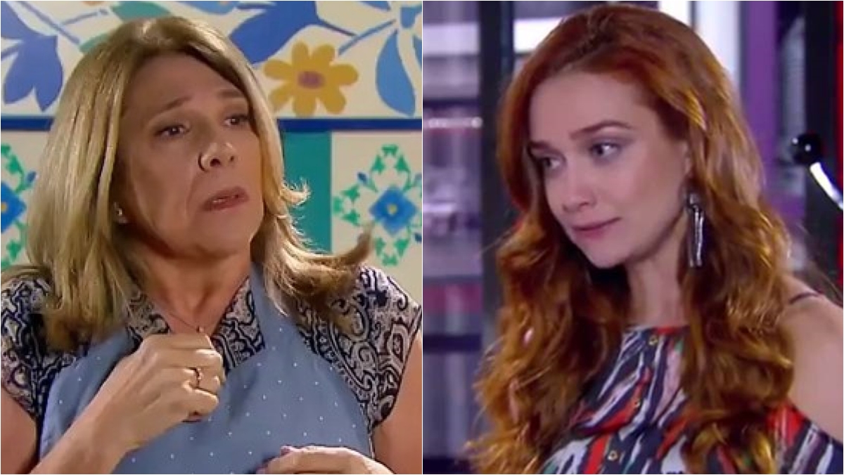 Regina e Marina em Cúmplices de Um Resgate (Reprodução: YouTube)